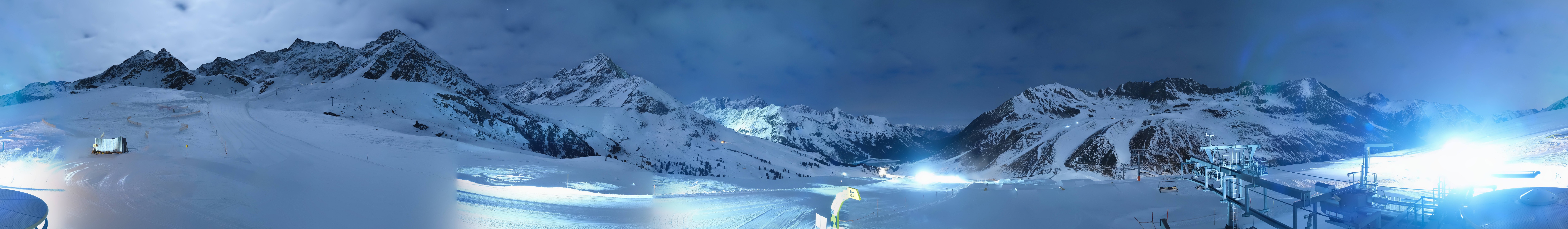 Archiv Foto Webcam Kühtai - Wiesbergbahn