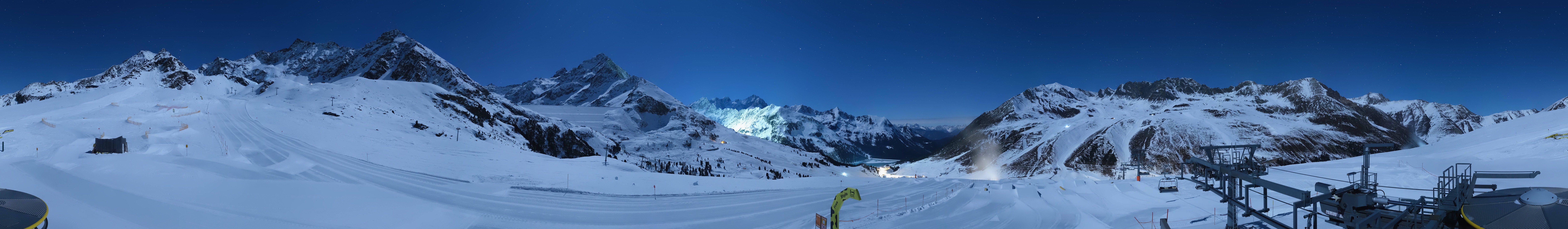 Archiv Foto Webcam Kühtai - Wiesbergbahn