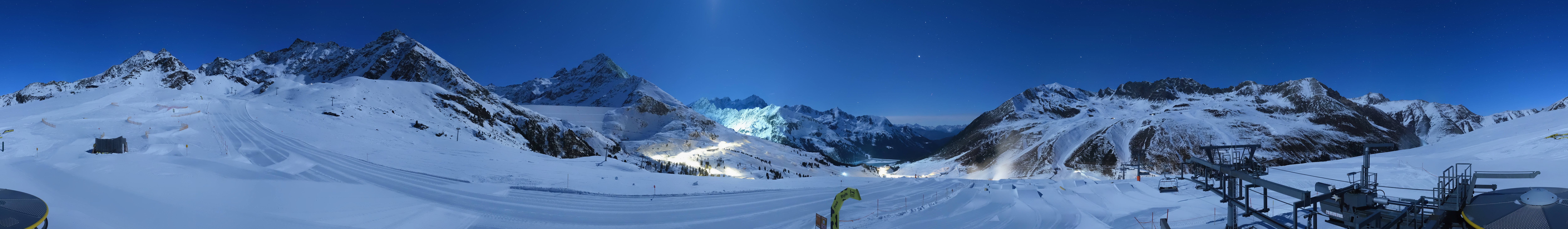 Archiv Foto Webcam Kühtai - Wiesbergbahn