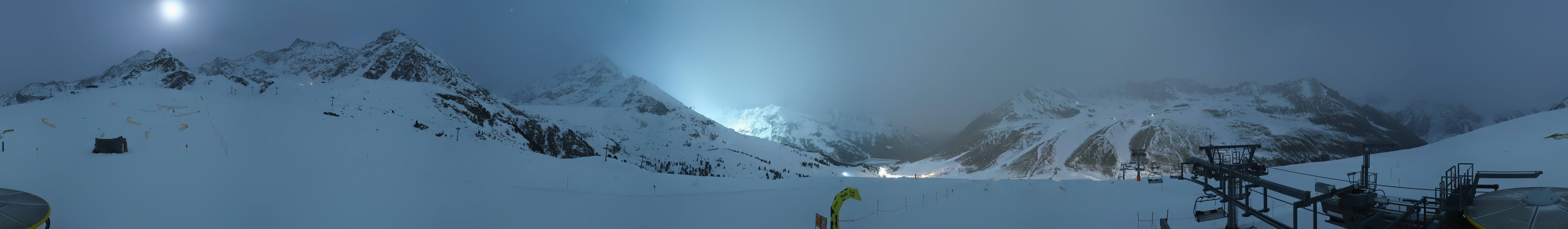 Archiv Foto Webcam Kühtai - Wiesbergbahn