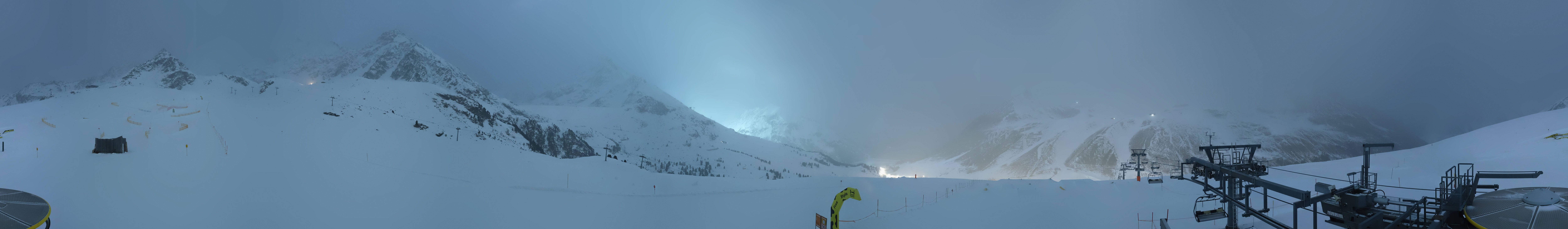 Archiv Foto Webcam Kühtai - Wiesbergbahn