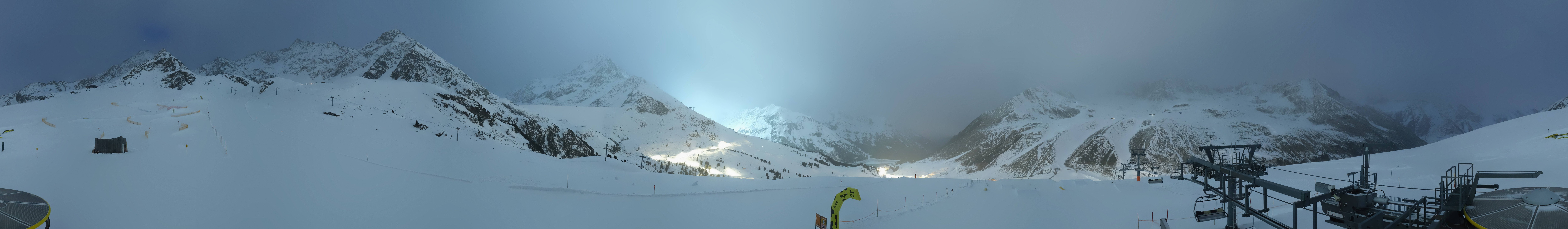 Archiv Foto Webcam Kühtai - Wiesbergbahn