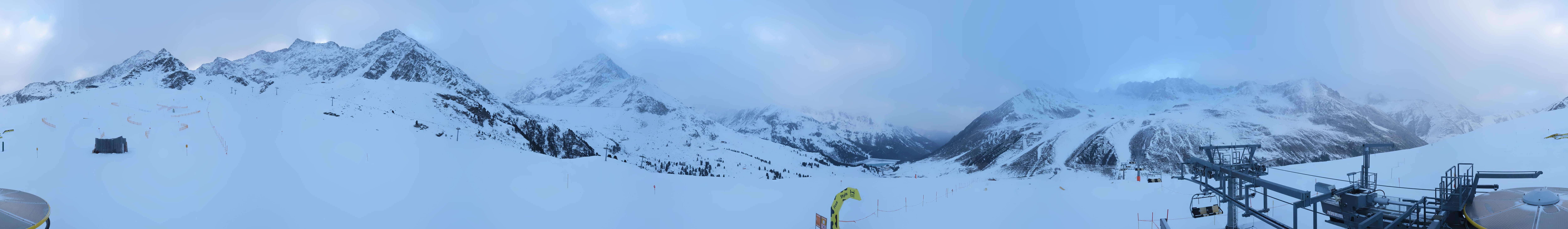 Archiv Foto Webcam Kühtai - Wiesbergbahn