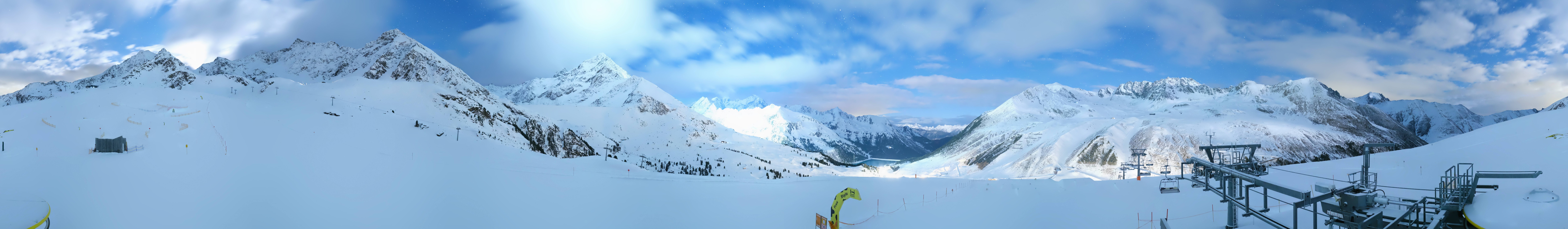 Archiv Foto Webcam Kühtai - Wiesbergbahn