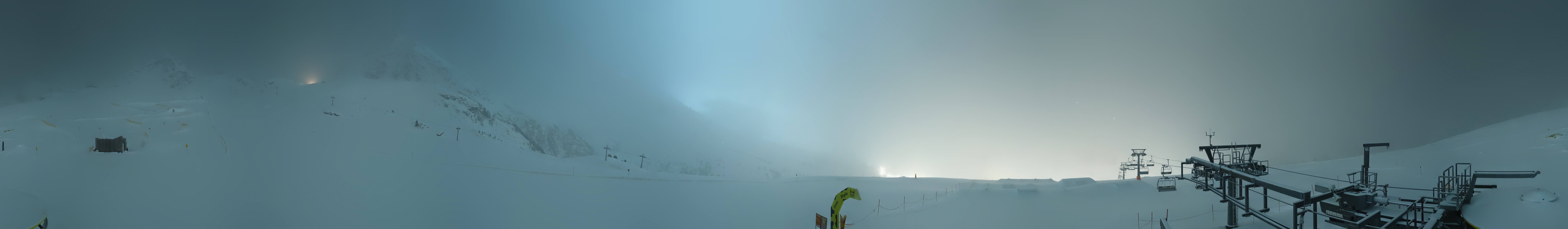 Archiv Foto Webcam Kühtai - Wiesbergbahn