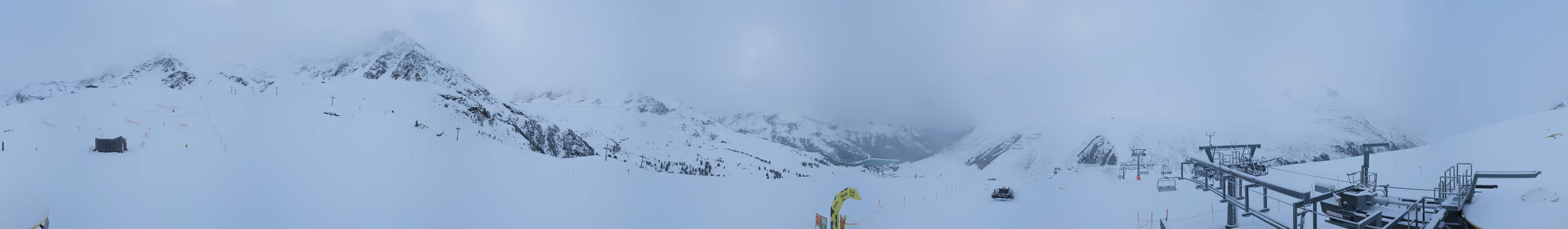 Archiv Foto Webcam Kühtai - Wiesbergbahn