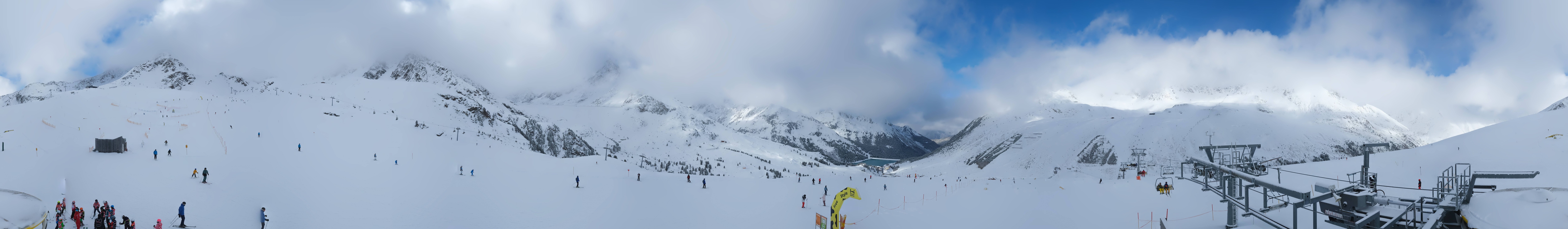 Archiv Foto Webcam Kühtai - Wiesbergbahn