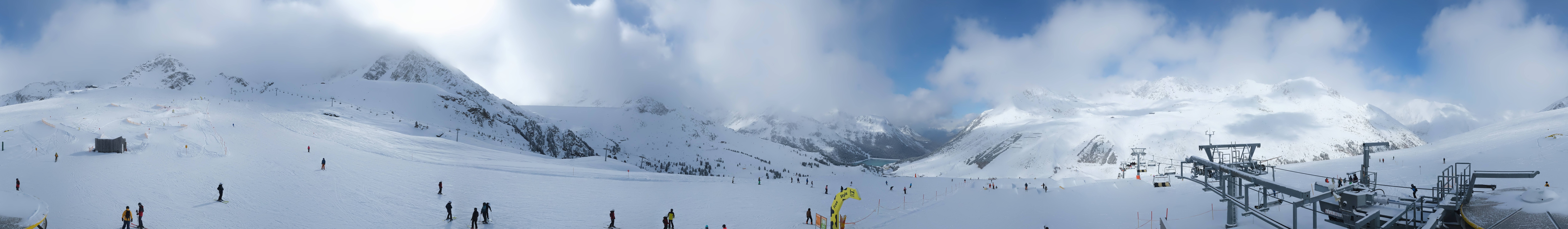 Archiv Foto Webcam Kühtai - Wiesbergbahn