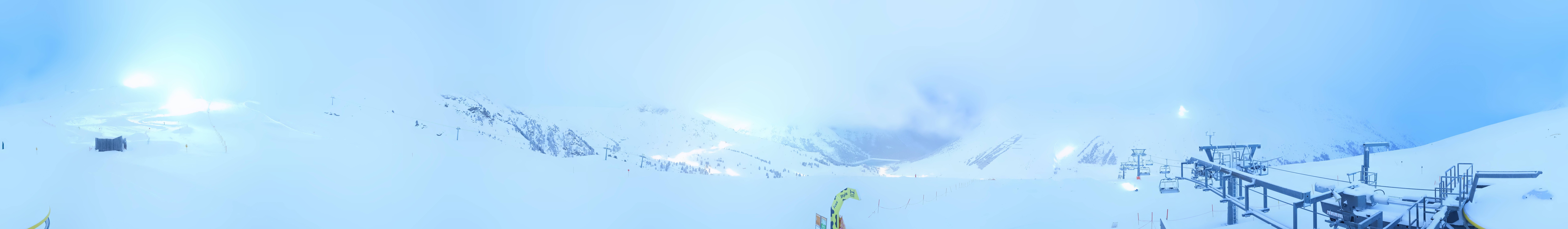 Archiv Foto Webcam Kühtai - Wiesbergbahn