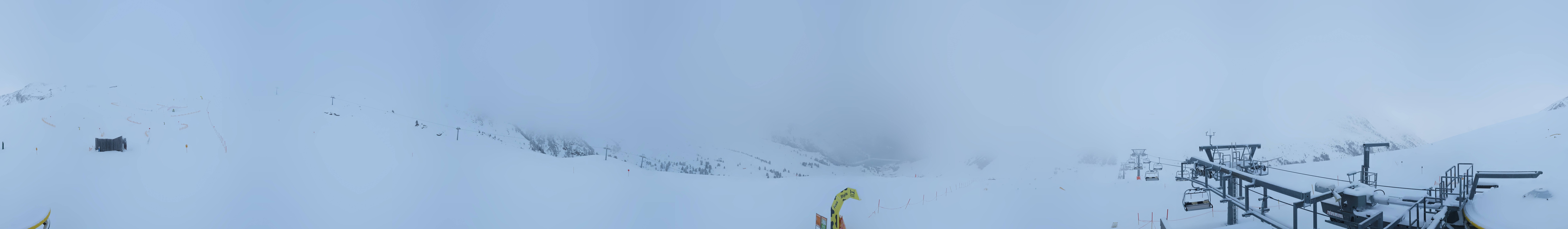 Archiv Foto Webcam Kühtai - Wiesbergbahn