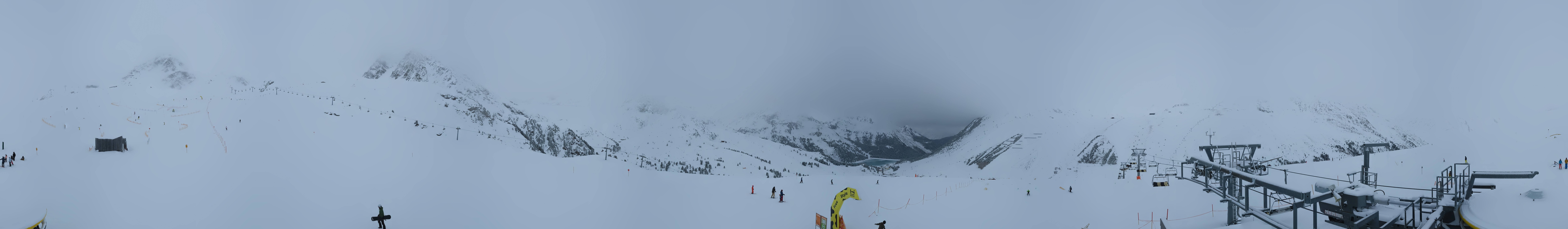 Archiv Foto Webcam Kühtai - Wiesbergbahn