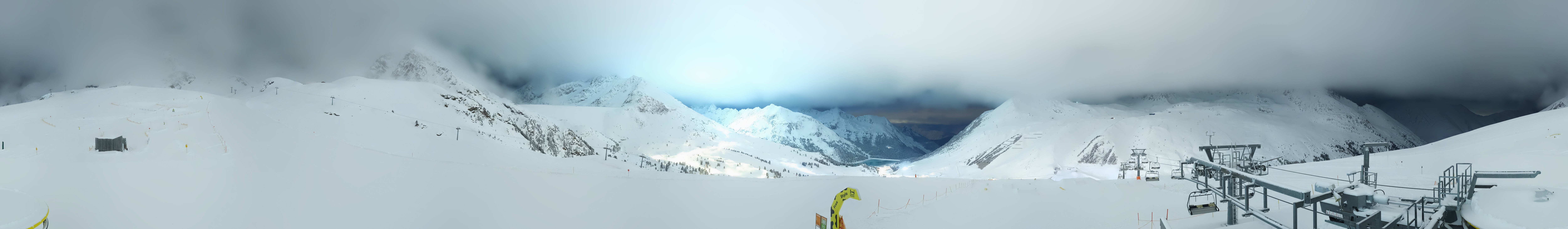 Archiv Foto Webcam Kühtai - Wiesbergbahn