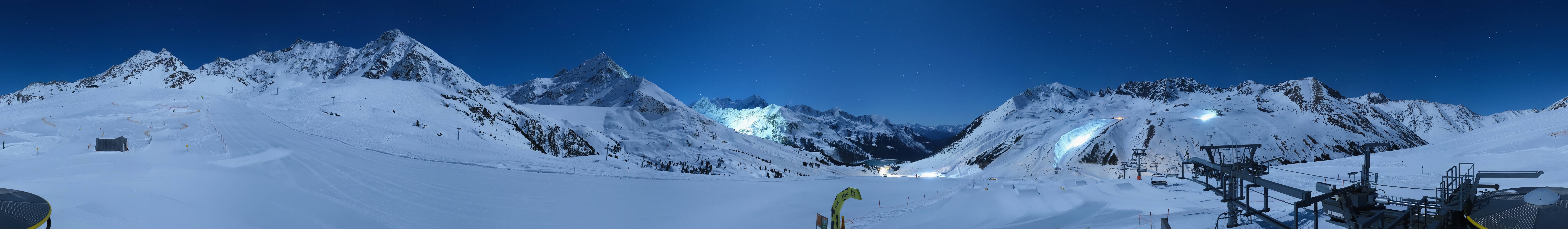 Archiv Foto Webcam Kühtai - Wiesbergbahn