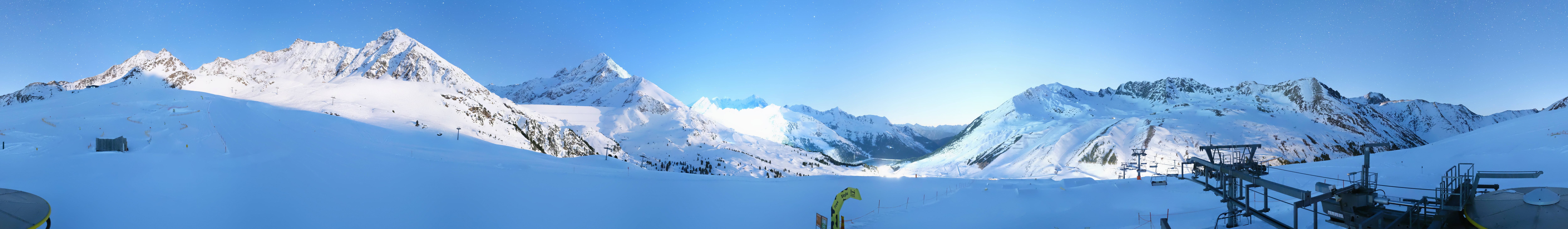 Archiv Foto Webcam Kühtai - Wiesbergbahn