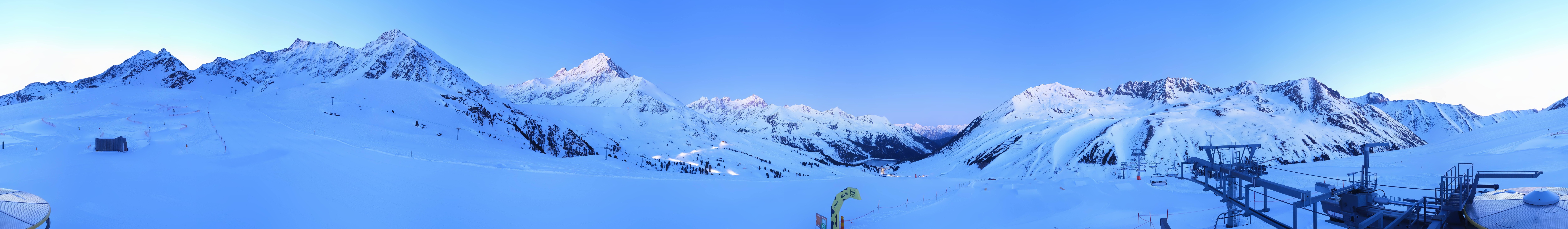 Archiv Foto Webcam Kühtai - Wiesbergbahn