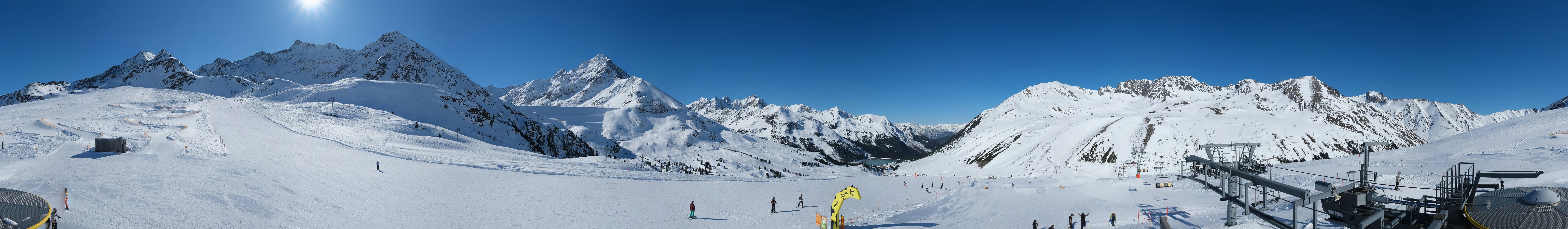 Archiv Foto Webcam Kühtai - Wiesbergbahn
