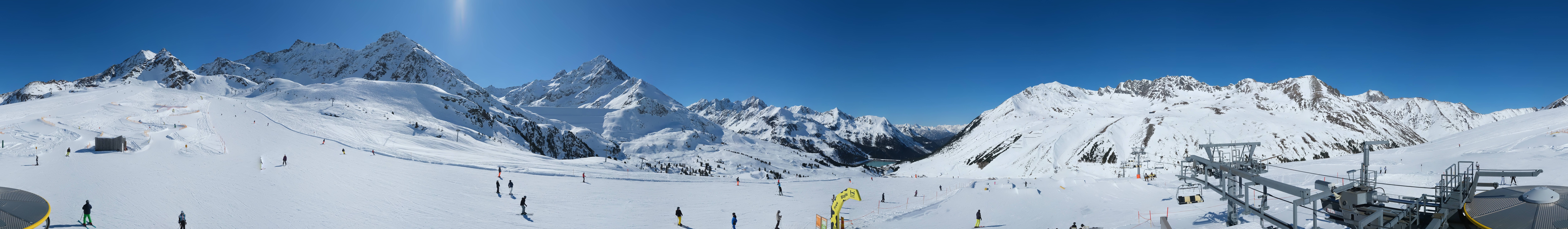 Archiv Foto Webcam Kühtai - Wiesbergbahn