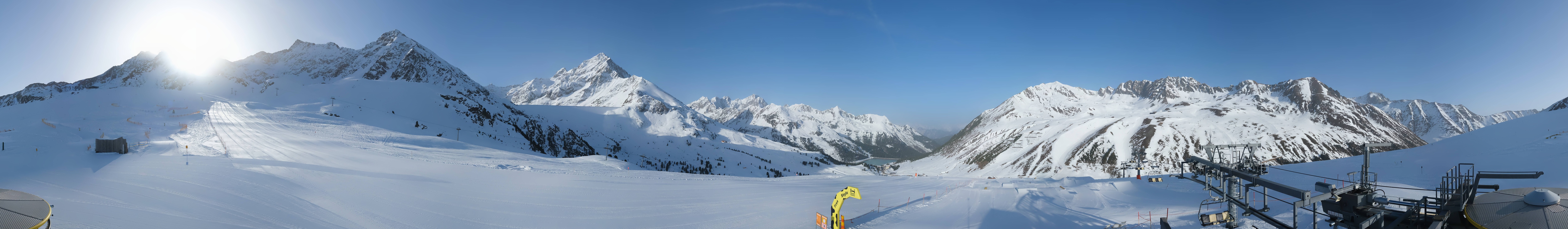 Archiv Foto Webcam Kühtai - Wiesbergbahn