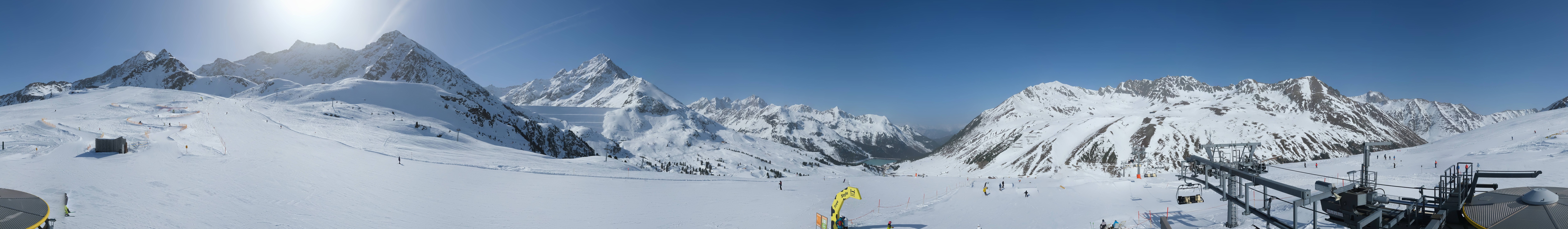 Archiv Foto Webcam Kühtai - Wiesbergbahn