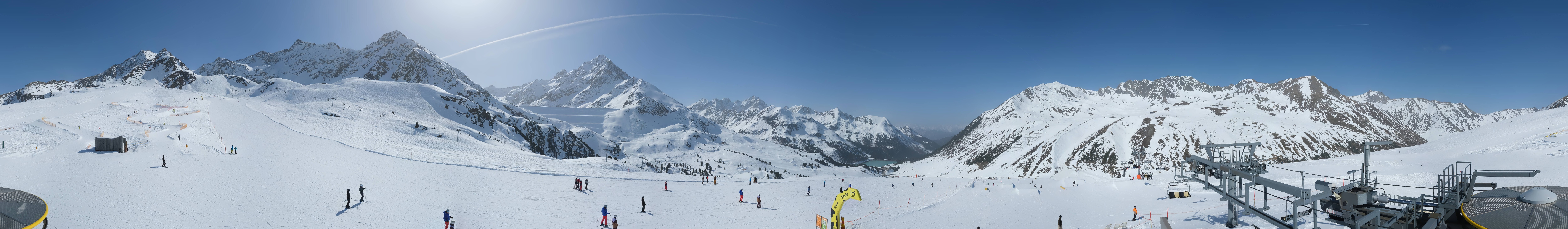 Archiv Foto Webcam Kühtai - Wiesbergbahn