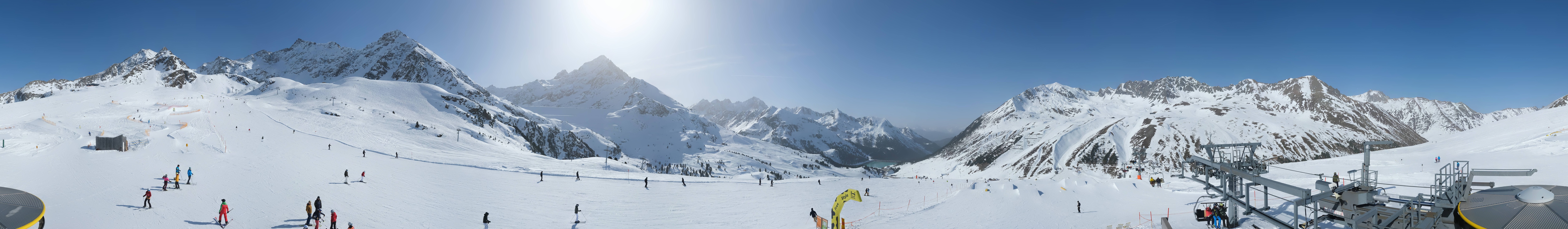 Archiv Foto Webcam Kühtai - Wiesbergbahn