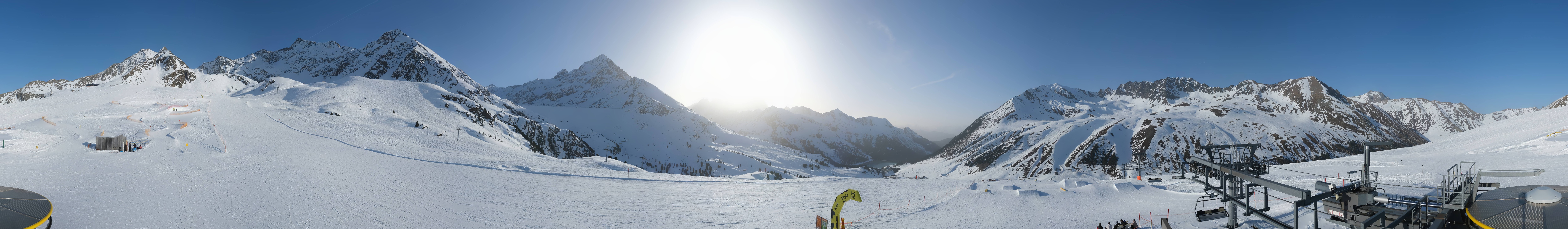 Archiv Foto Webcam Kühtai - Wiesbergbahn
