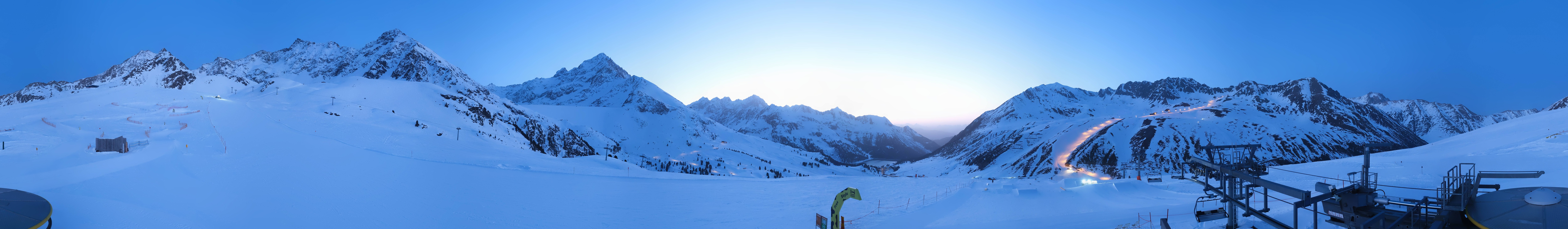 Archiv Foto Webcam Kühtai - Wiesbergbahn