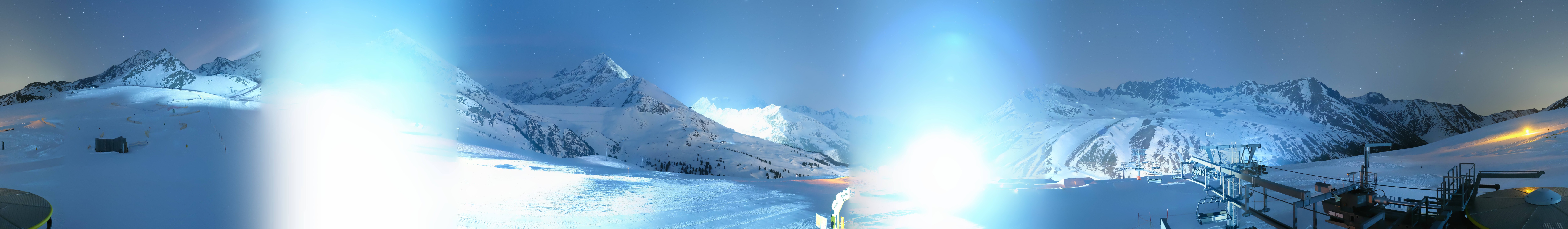 Archiv Foto Webcam Kühtai - Wiesbergbahn