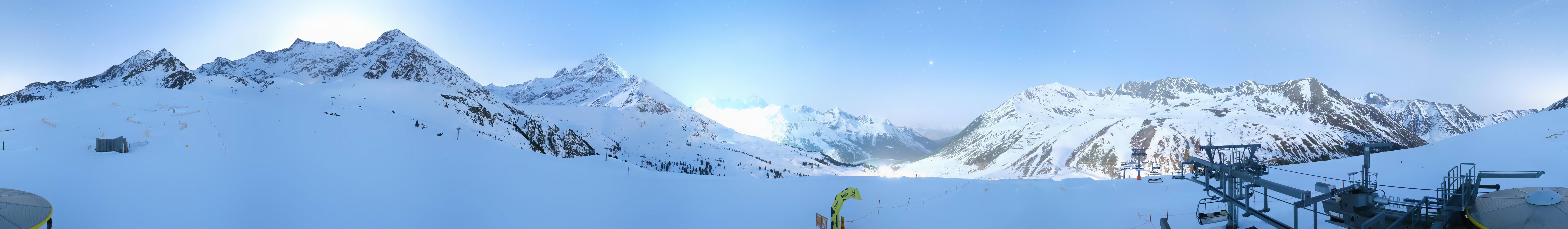 Archiv Foto Webcam Kühtai - Wiesbergbahn