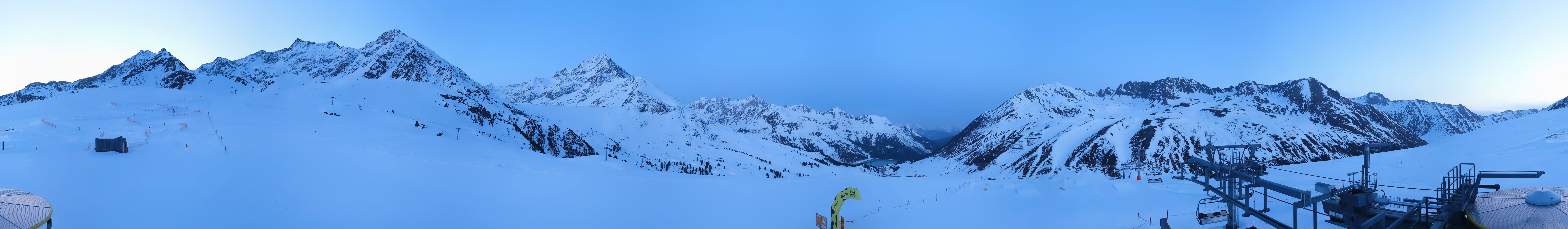 Archiv Foto Webcam Kühtai - Wiesbergbahn