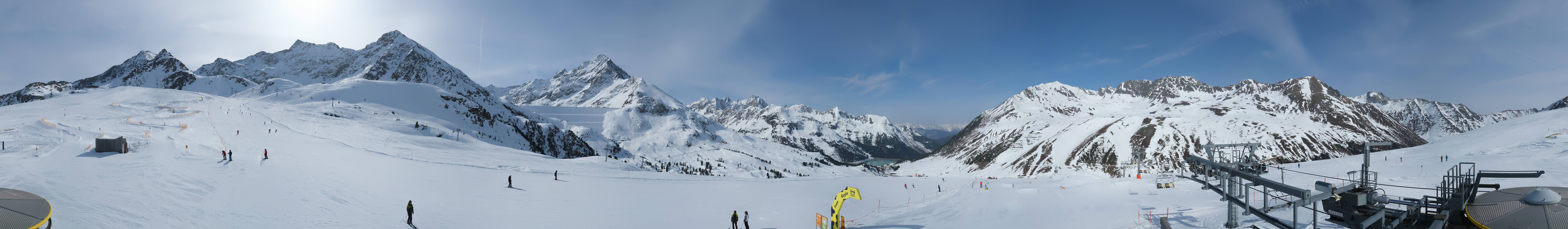 Archiv Foto Webcam Kühtai - Wiesbergbahn