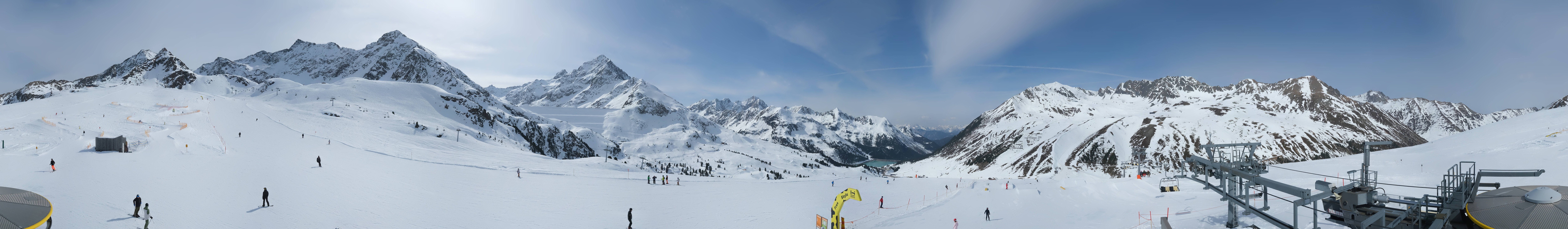 Archiv Foto Webcam Kühtai - Wiesbergbahn