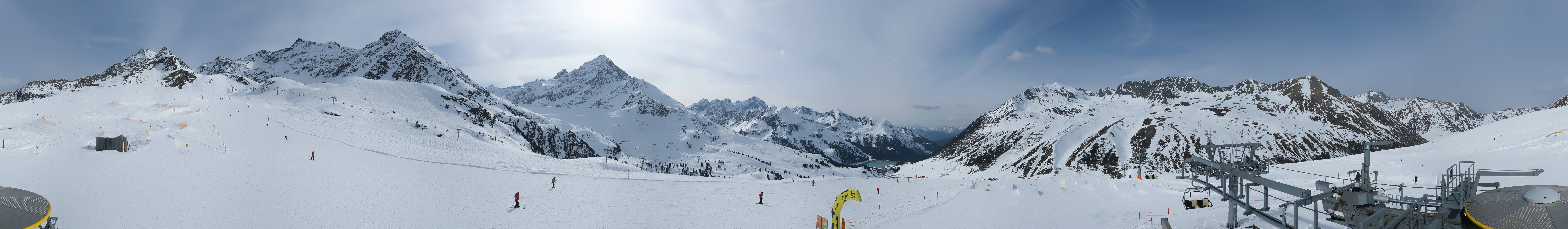 Archiv Foto Webcam Kühtai - Wiesbergbahn