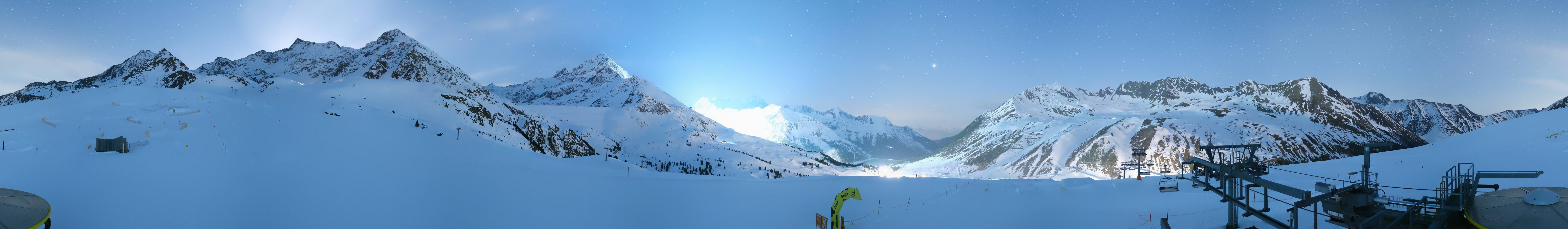 Archiv Foto Webcam Kühtai - Wiesbergbahn