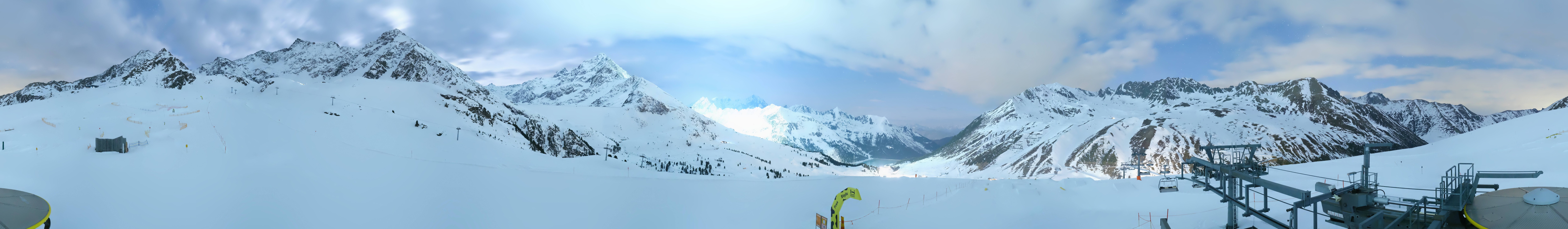 Archiv Foto Webcam Kühtai - Wiesbergbahn