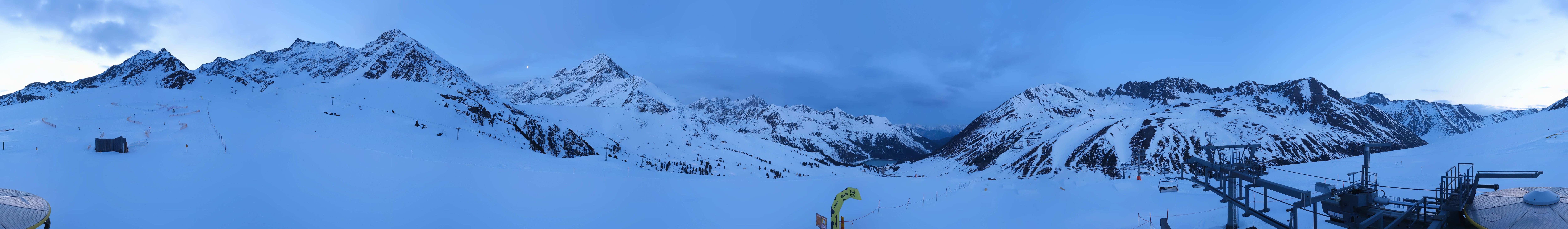 Archiv Foto Webcam Kühtai - Wiesbergbahn