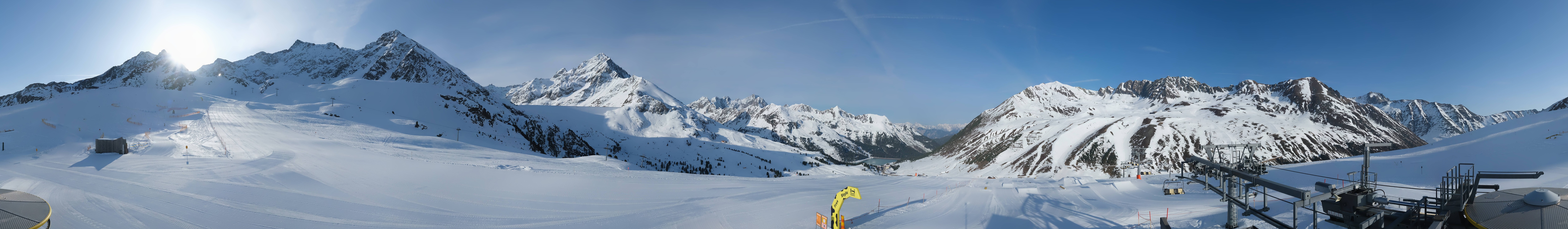 Archiv Foto Webcam Kühtai - Wiesbergbahn