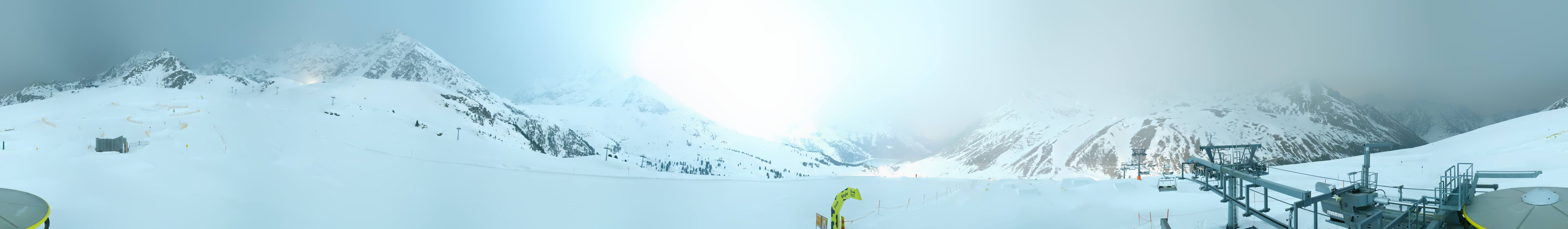 Archiv Foto Webcam Kühtai - Wiesbergbahn