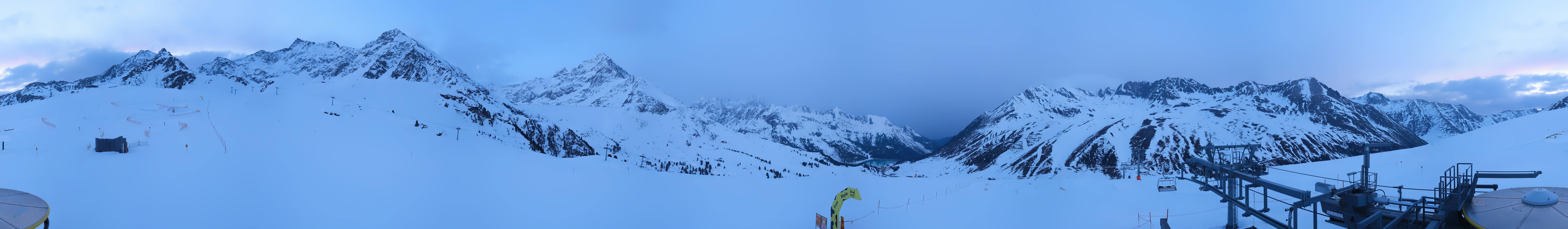 Archiv Foto Webcam Kühtai - Wiesbergbahn