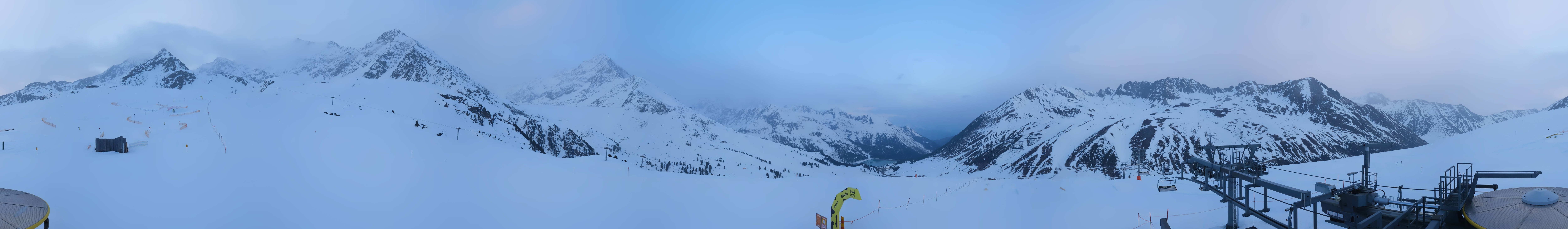 Archiv Foto Webcam Kühtai - Wiesbergbahn