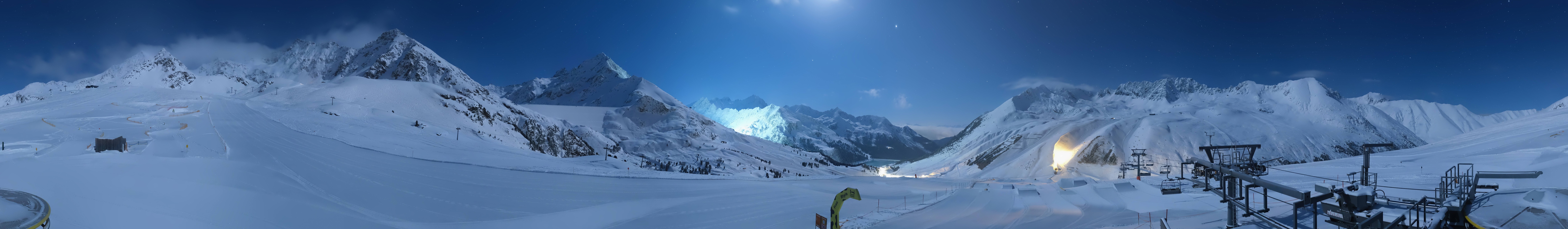 Archiv Foto Webcam Kühtai - Wiesbergbahn