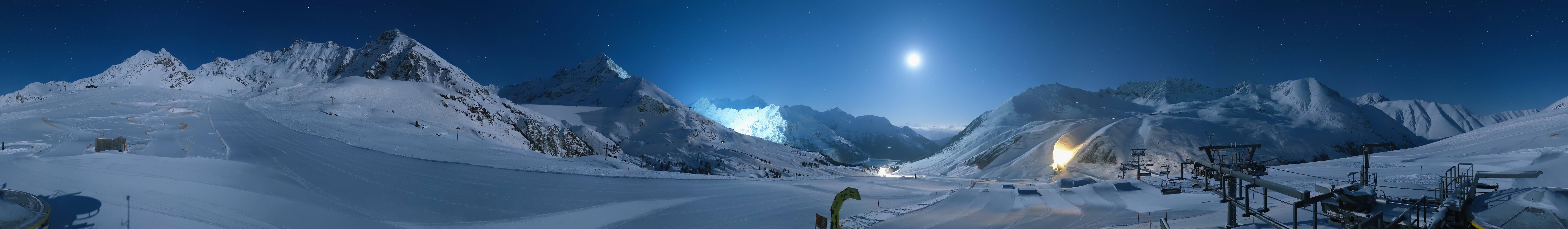 Archiv Foto Webcam Kühtai - Wiesbergbahn