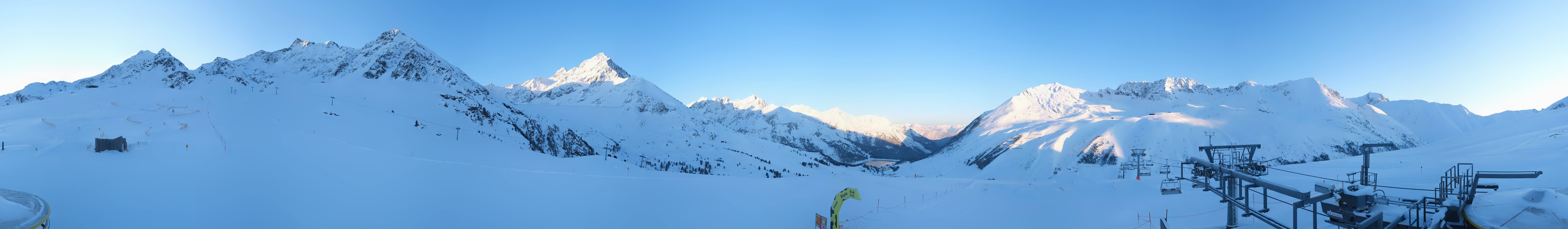 Archiv Foto Webcam Kühtai - Wiesbergbahn