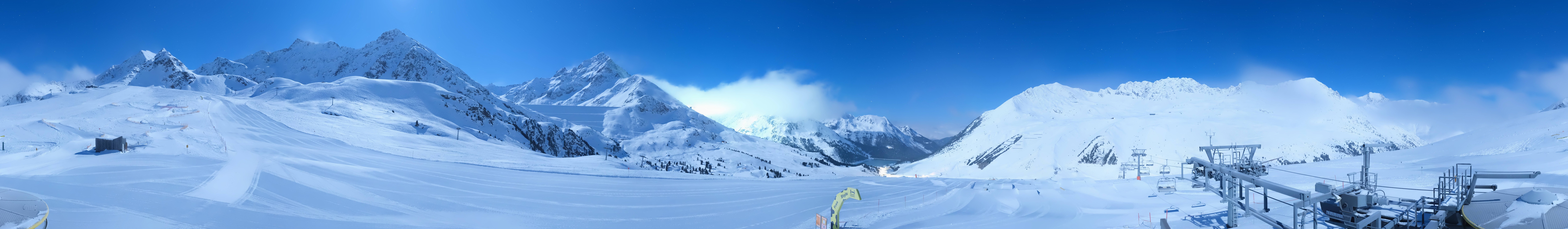 Archiv Foto Webcam Kühtai - Wiesbergbahn