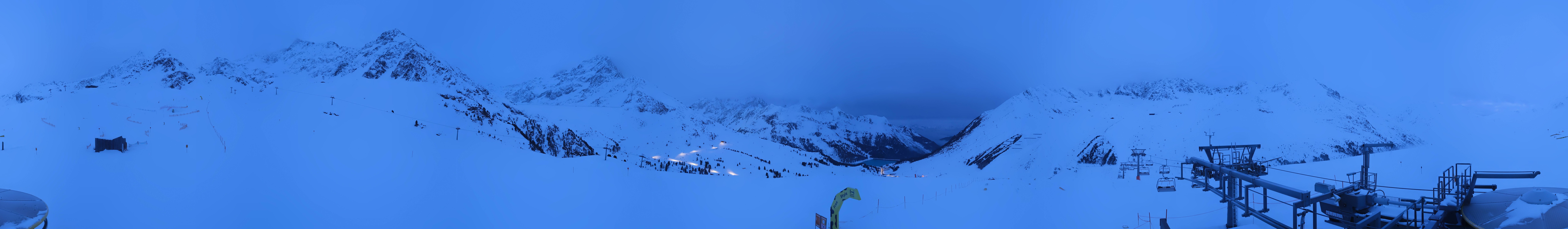 Archiv Foto Webcam Kühtai - Wiesbergbahn