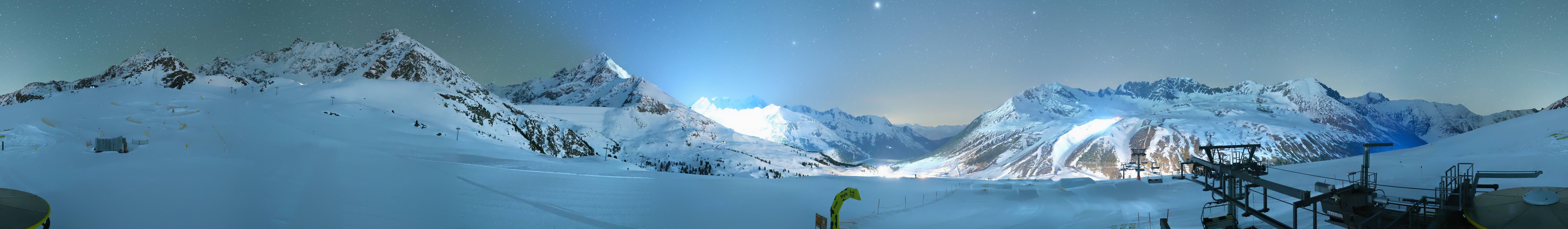 Archiv Foto Webcam Kühtai - Wiesbergbahn