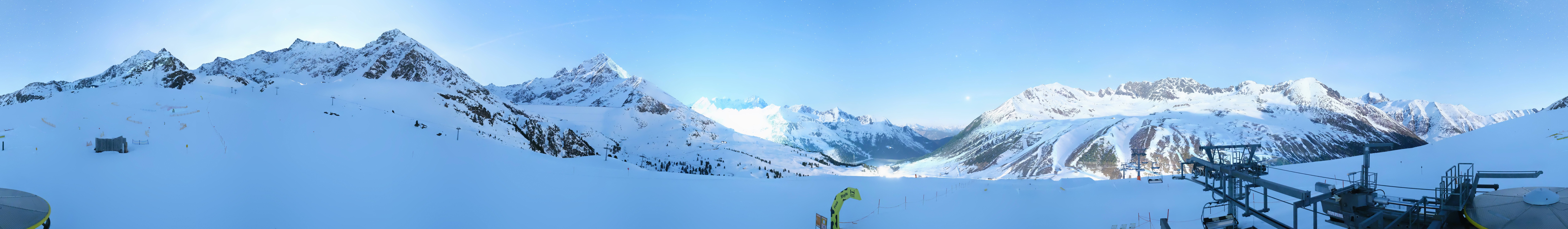 Archiv Foto Webcam Kühtai - Wiesbergbahn