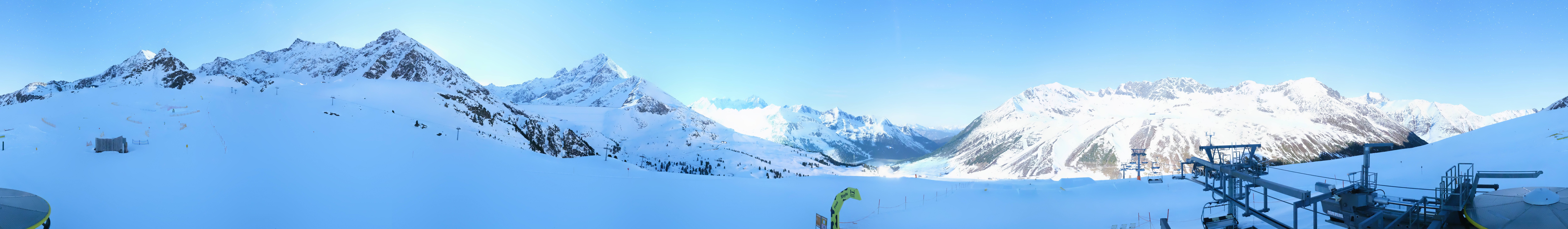 Archiv Foto Webcam Kühtai - Wiesbergbahn