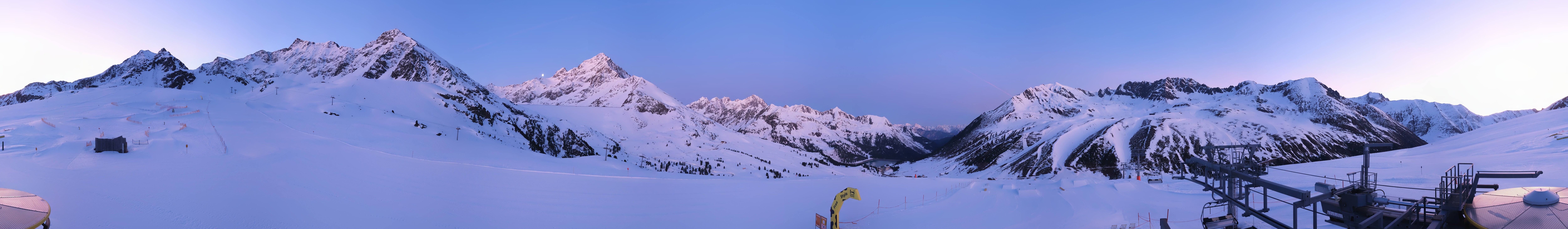 Archiv Foto Webcam Kühtai - Wiesbergbahn