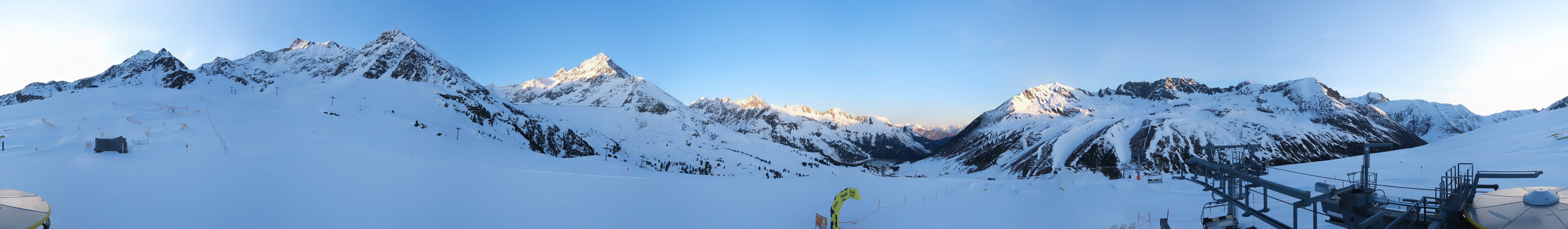 Archiv Foto Webcam Kühtai - Wiesbergbahn